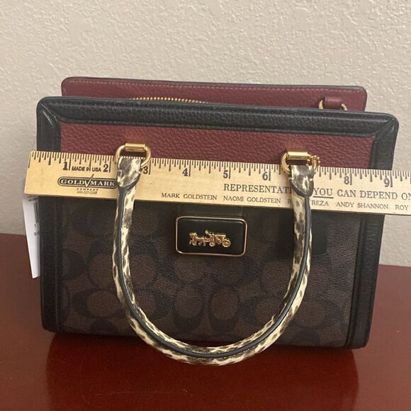 ❤️Coach Grace Carryall In Signature Coach Bag - Picture 10 of 12